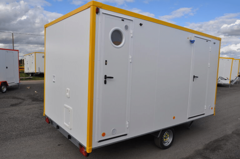 Abri mobile aménagé 6 personnes 1600kg